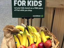 Fruta, verdura niños... mensaje siempre