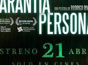 Garantía personal. [CINE] Solo querían salvarse.