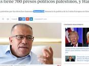 Confirmada existencia presos políticos palestinos pero Israel, sino ente palestino.