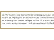 Accidentado avión AN-26 Cuba, fallecidos