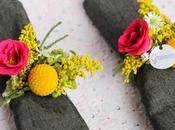 DIY. Crea unos Preciosos Servilleteros Flores Naturales.