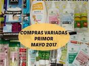 Compras variadas Primor Mayo 2017