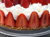 Tarta queso fresas