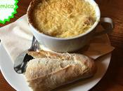 Sopa cebolla gratinada