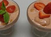 Copa crema fresas