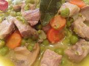 Juego blogueros 2.0: Pavo estofado guisantes