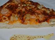 Pizza merluza gambas