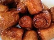 Rollitos bañados miel