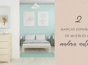 marcas españolas muebles madera natural