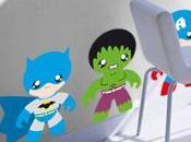 Vinilos decorativos basados superheroes