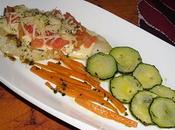 Filete Merluza plancha tomate