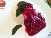 Panna cotta mermelada cerezas