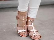 Sandalias bronce