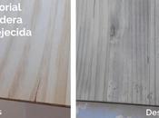 tutorial envejecer madera