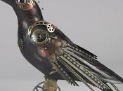 Tori: Mullanium, esculturas steampunk pájaros cantores
