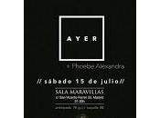 Ayer Phoebe Alexandra Maravillas Club