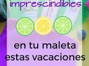 Cinco imprescindibles beauty maleta estas vacaciones