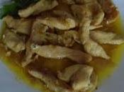Lagrimitas pollo curry