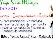 Karate Tradicional Yoga Sala Málaga partir Septiembre 2017.