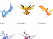 Pokémon esconde modelos aves legendarias shiny, podrán capturar esta variante?