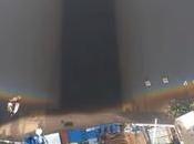 Captan vídeo arcoíris circular