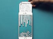 Este artista crea obras recortes papel iPhone