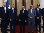 Danilo recibe congresistas EEUU Palacio Nacional.