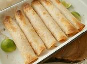 Cremosas flautas pollo horno vamos México