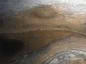 última fotografía tomada Juno: tercera tormenta grande Júpiter.