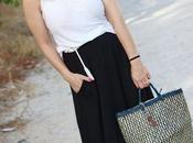 Look relajado falda larga