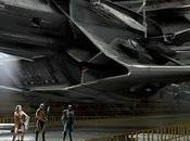 Echa vistazo enorme avión Liga Justicia Flying