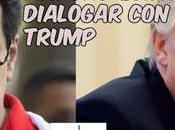 Maduro quiere dialogar trump