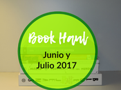 Blog Book Haul junio julio 2017
