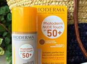 Photoderm nude touch spf50+ bioderma: protector solar facial para todo