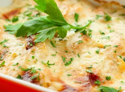 Gratinado pollo bechamel