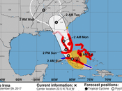 Irma sigue azotando Cuba, ruta Florida.