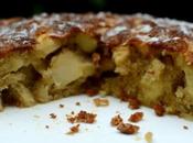 Pastel manzana estilo francés