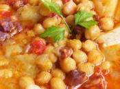 Receta garbanzos chorizo