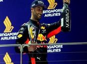 Singapur Ricciardo logra podio Verstappen abandono