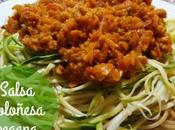 Salsa boloñesa vegana soja texturizada