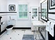 Inspiración Deco: Baños Clásicos Blanco Negro