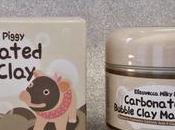 Carbonated Bubble Clay Mask Elizavecca Milky Piggy, mascarilla coreana arcilla hace burbujas limpia poros