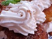 Pastel buñuelos nata