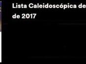 Lista Caleidoscópica septiembre 2017