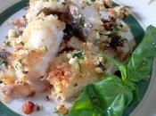 Bacalao horno rallado Baccala gratinato forno molliche pane