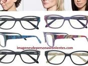 Tipos modelos monturas gafas para mujer moda