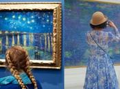 Fotógrafo Austriaco revela similitudes pinturas museos visitantes