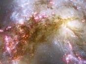 Galaxias Antena, colisión galaxias cercana Láctea