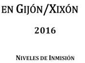 Informe sobre Calidad Aire Gijón durante 2016