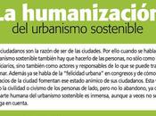 ciudad sostenible: Tendencias humanización urbanismo sostenible